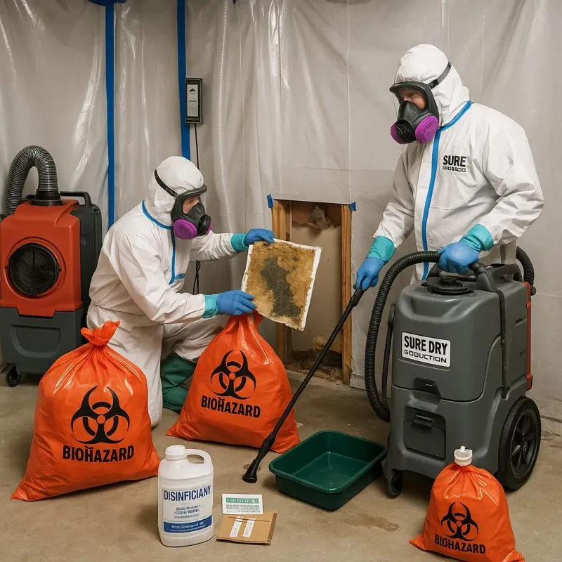 Contaminated Water Handling Protocols process in Fortuna, CA